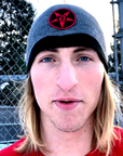 Godless Industries - The Grey / Black Two Tone Knit Beanie