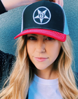 Godless Industries - The Black/Red/White Snapback Hat