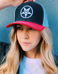 Godless Industries - The Black/Red/White Snapback Hat
