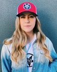Godless Industries - The Red/Black/White Snapback Hat