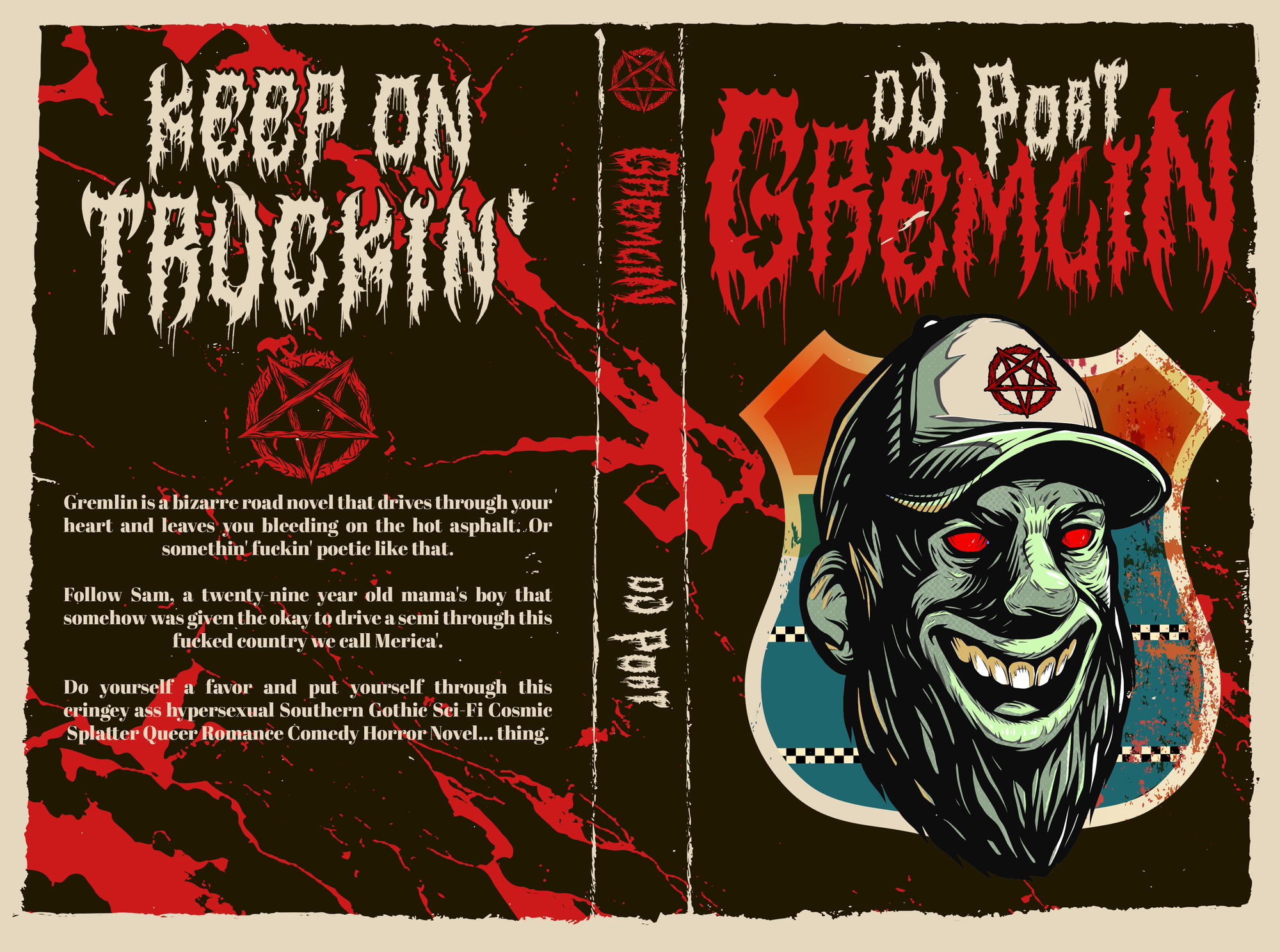 God Plutonium - Cover Art and Design