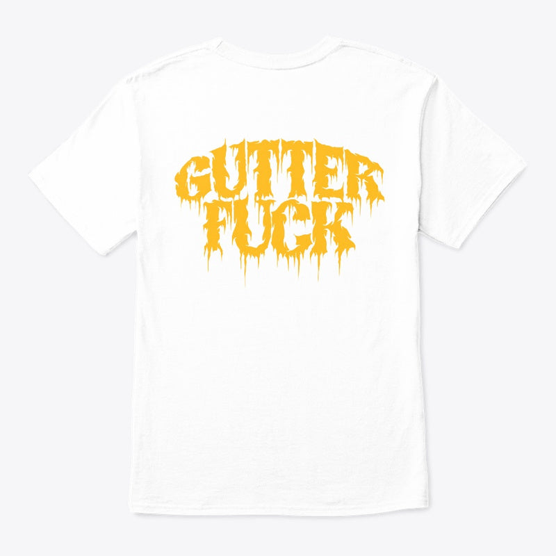 GODLESS GUTTER FUCK ORANGE LABEL SHIRTS