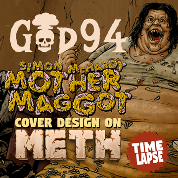 Cover Design on Meth I Simon McHardy's Mother Maggot I INSANE FREE TUTORIAL!