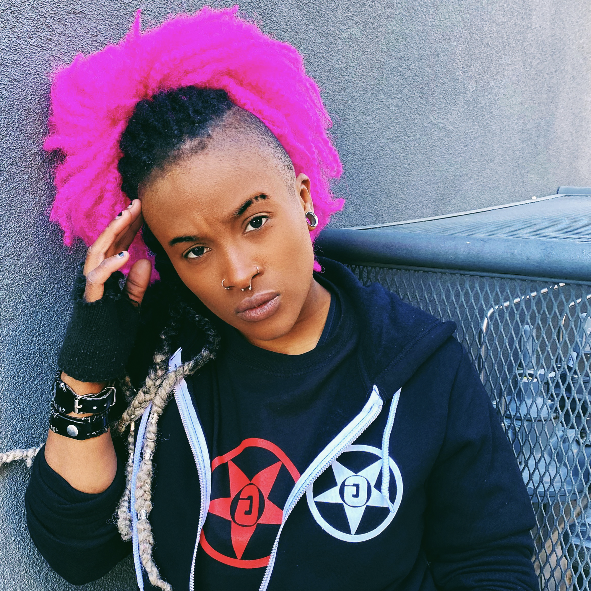 Godless Industries - The Black Zip Hoodie