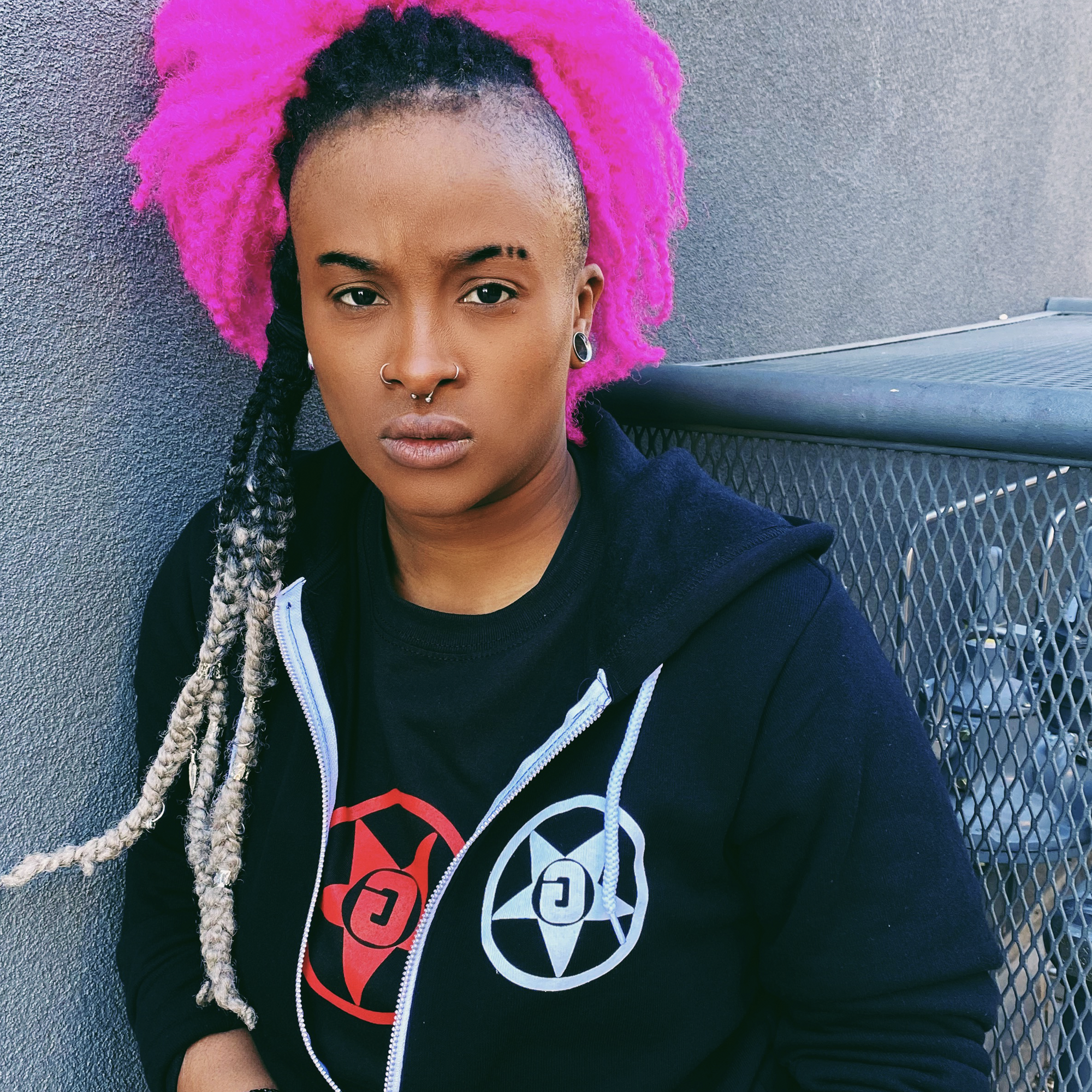 Godless Industries - The Black Zip Hoodie
