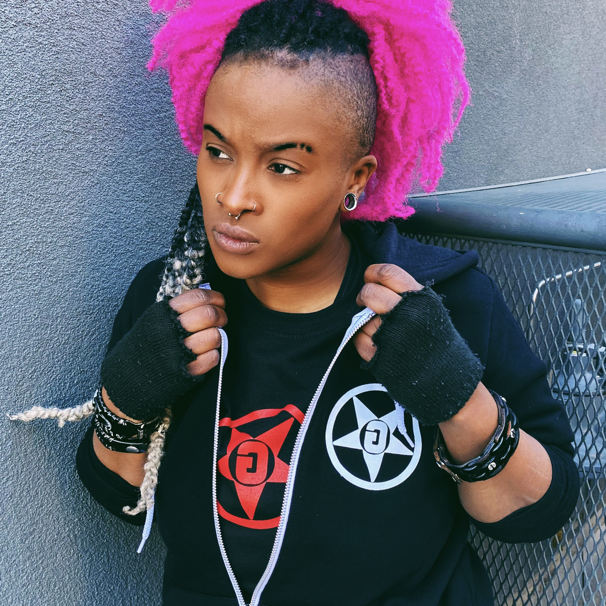 Godless Industries - The Black Zip Hoodie