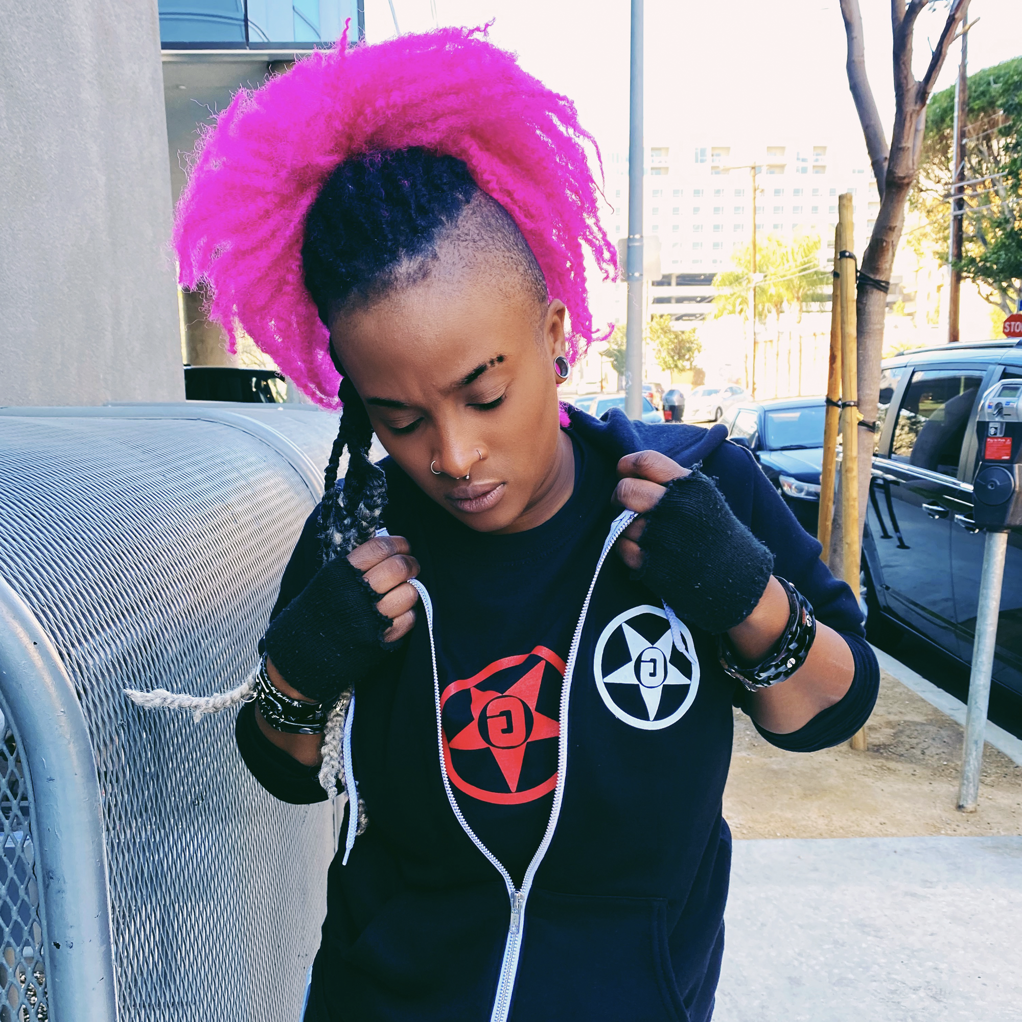 Godless Industries - The Black Zip Hoodie