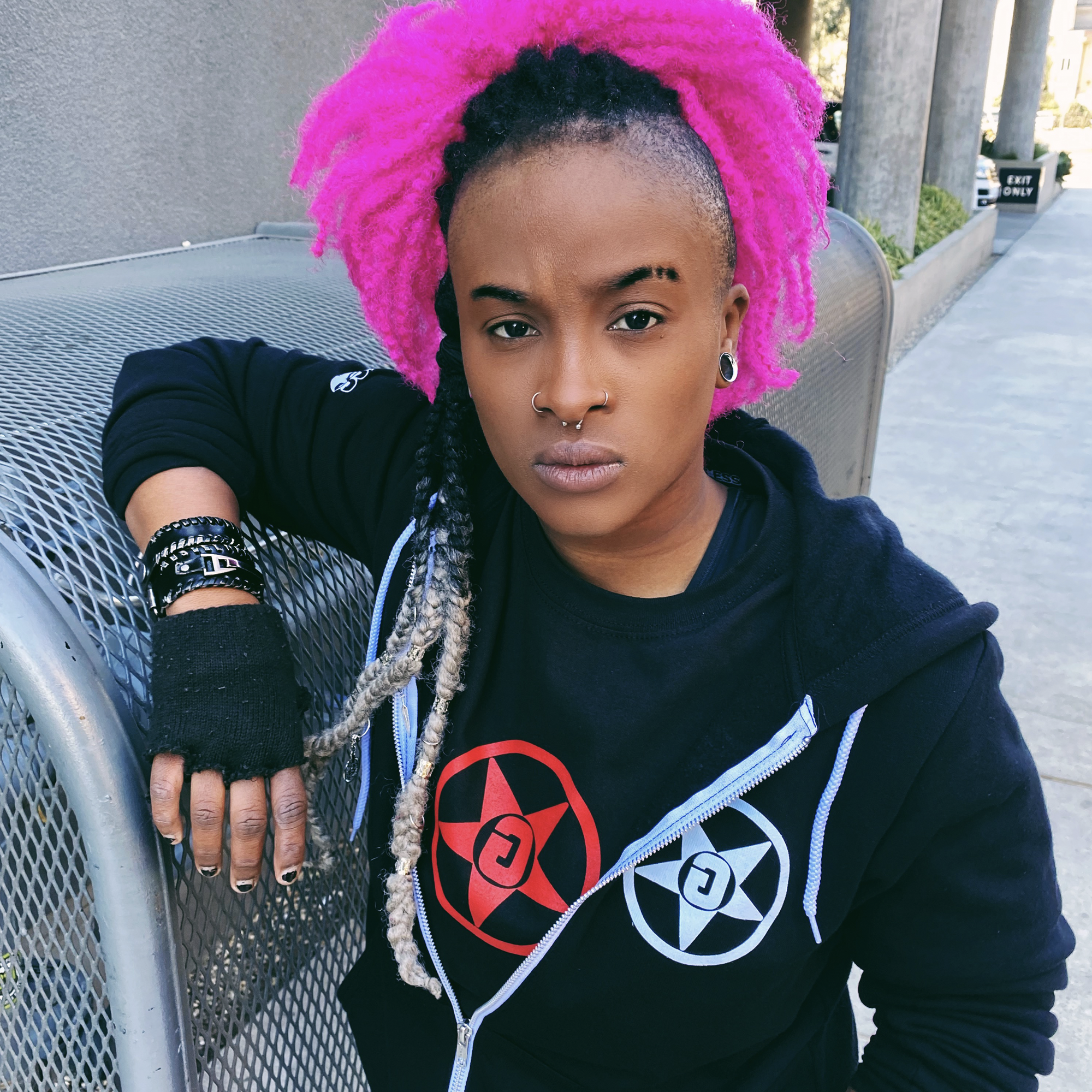 Godless Industries - The Black Zip Hoodie