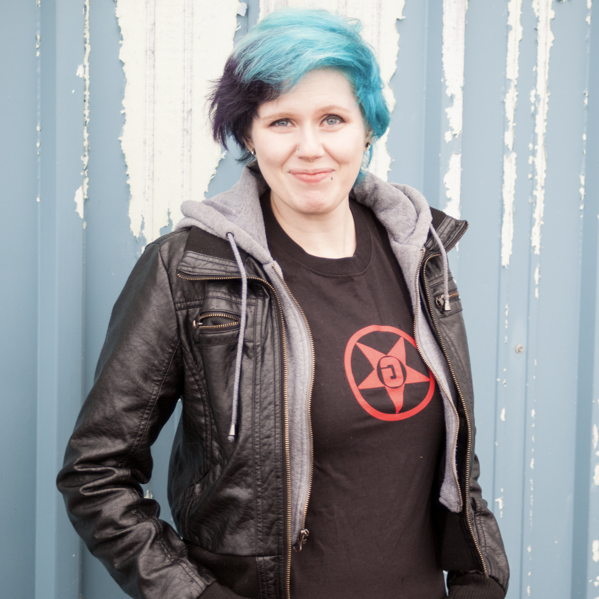 Godless Industries Black Tee Shirt Front