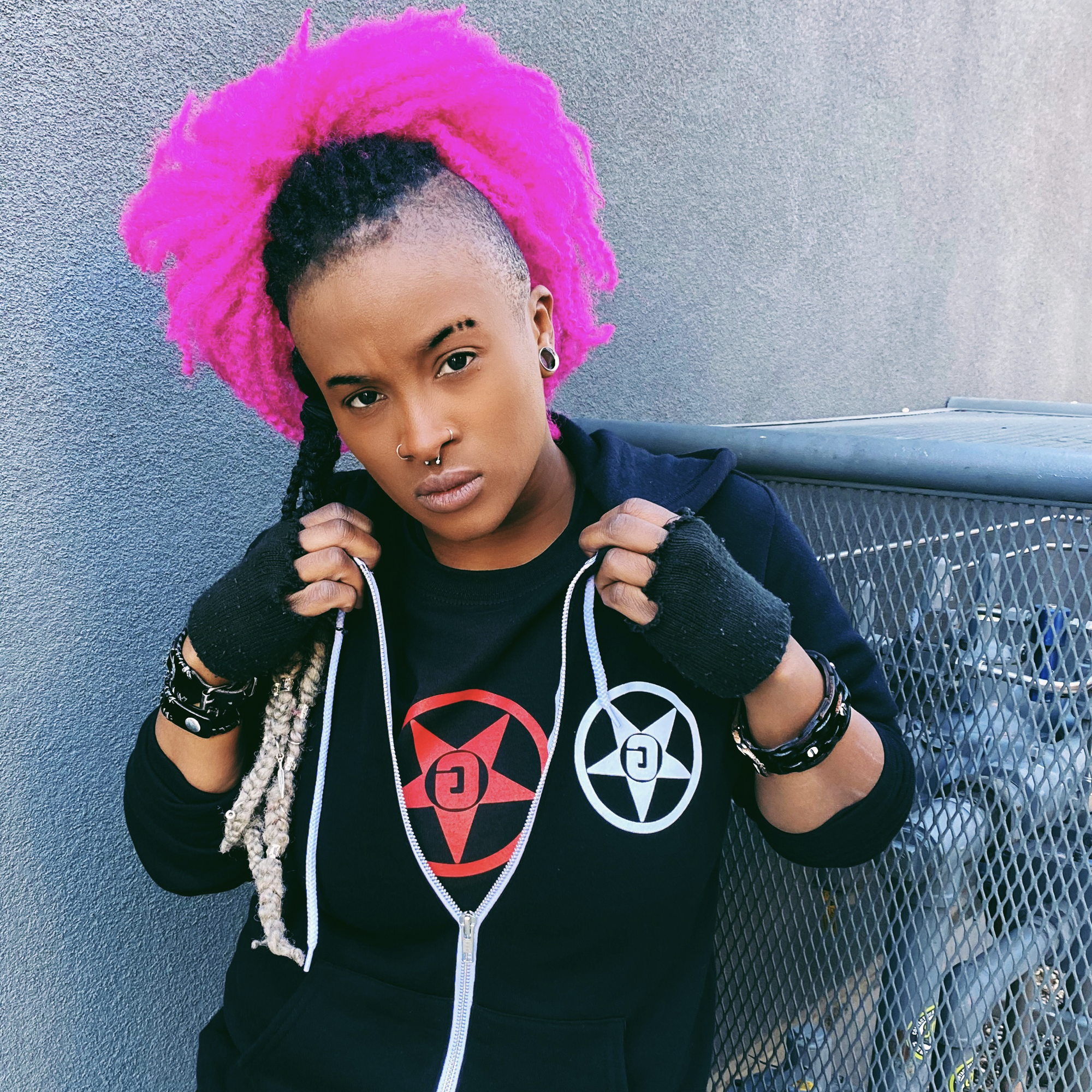 Godless Industries - The Black Zip Hoodie