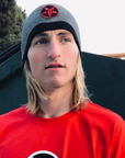 Godless Industries - The Grey / Black Two Tone Knit Beanie
