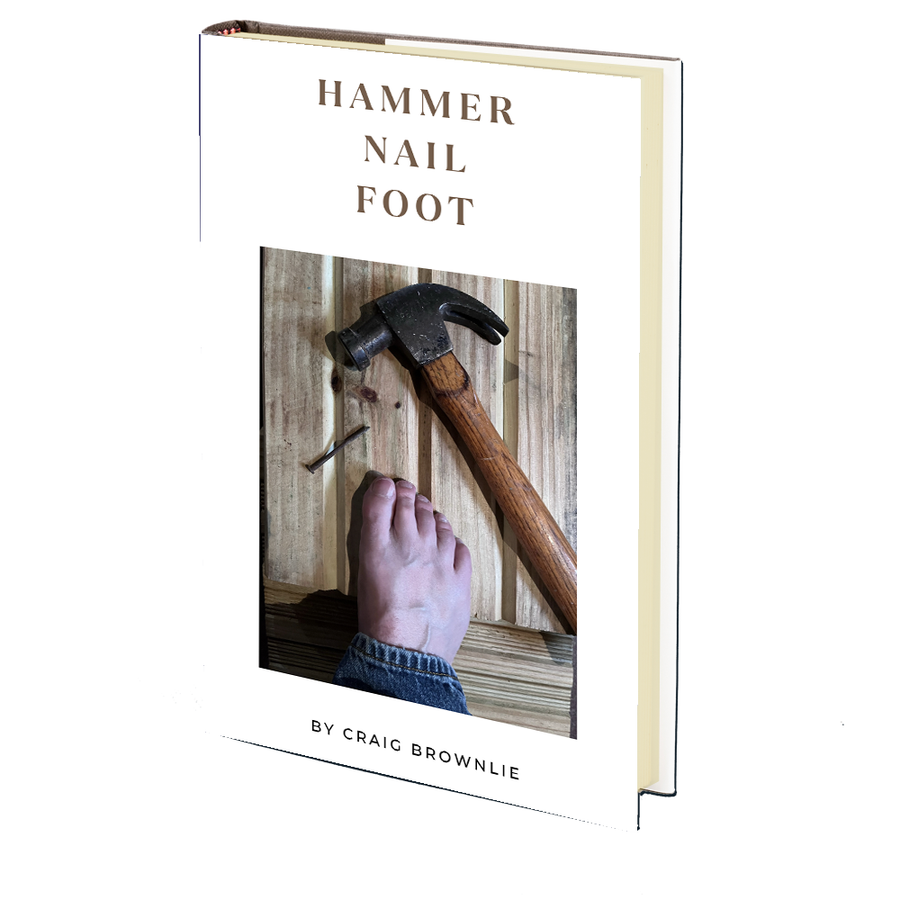 Hammer Nail Foot by Craig Brownlie