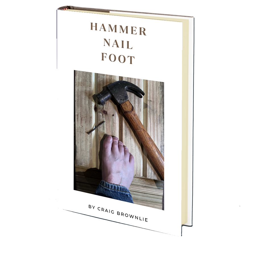 Hammer Nail Foot by Craig Brownlie