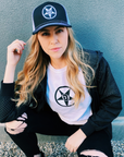 Godless Industries - The Black/White Snapback Hat