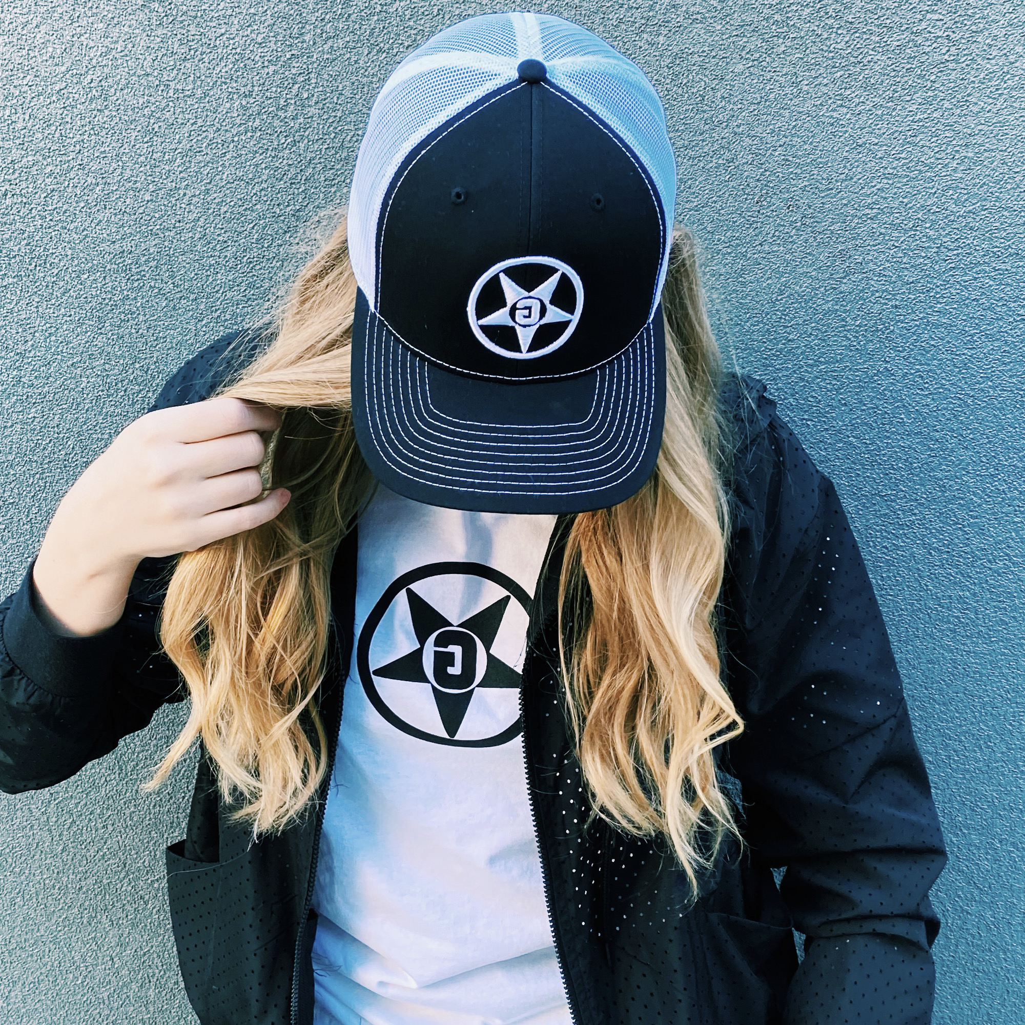 Godless Industries - The Black/White Snapback Hat