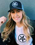 Godless Industries - The Black/White Snapback Hat