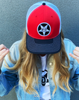 Godless Industries - The Red/Black/White Snapback Hat