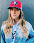 Godless Industries - The Red/Black/White Snapback Hat