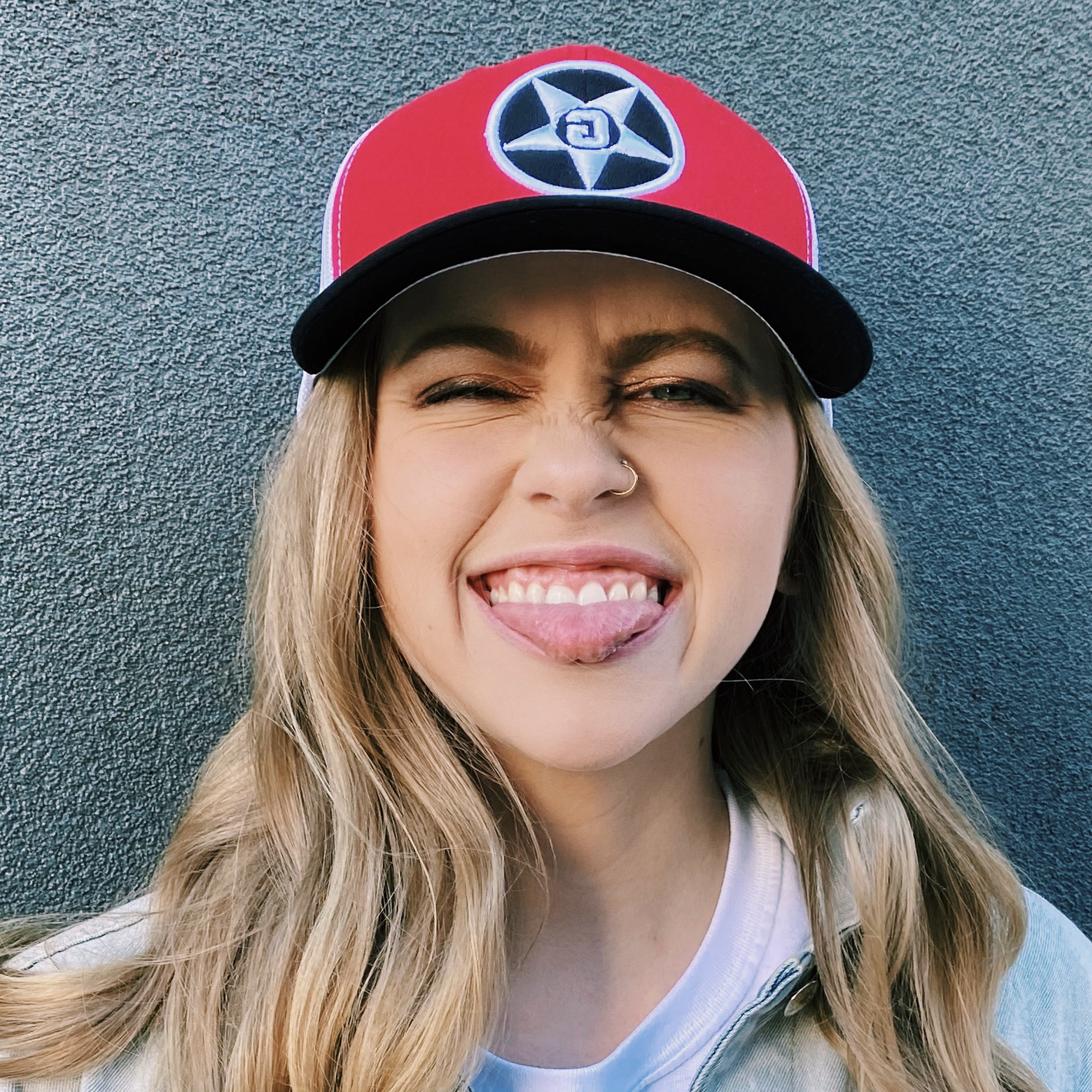 Godless Industries - The Red/Black/White Snapback Hat